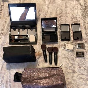 Mary Kay Black and Brown Makeup Brushes, Compacts and Tools